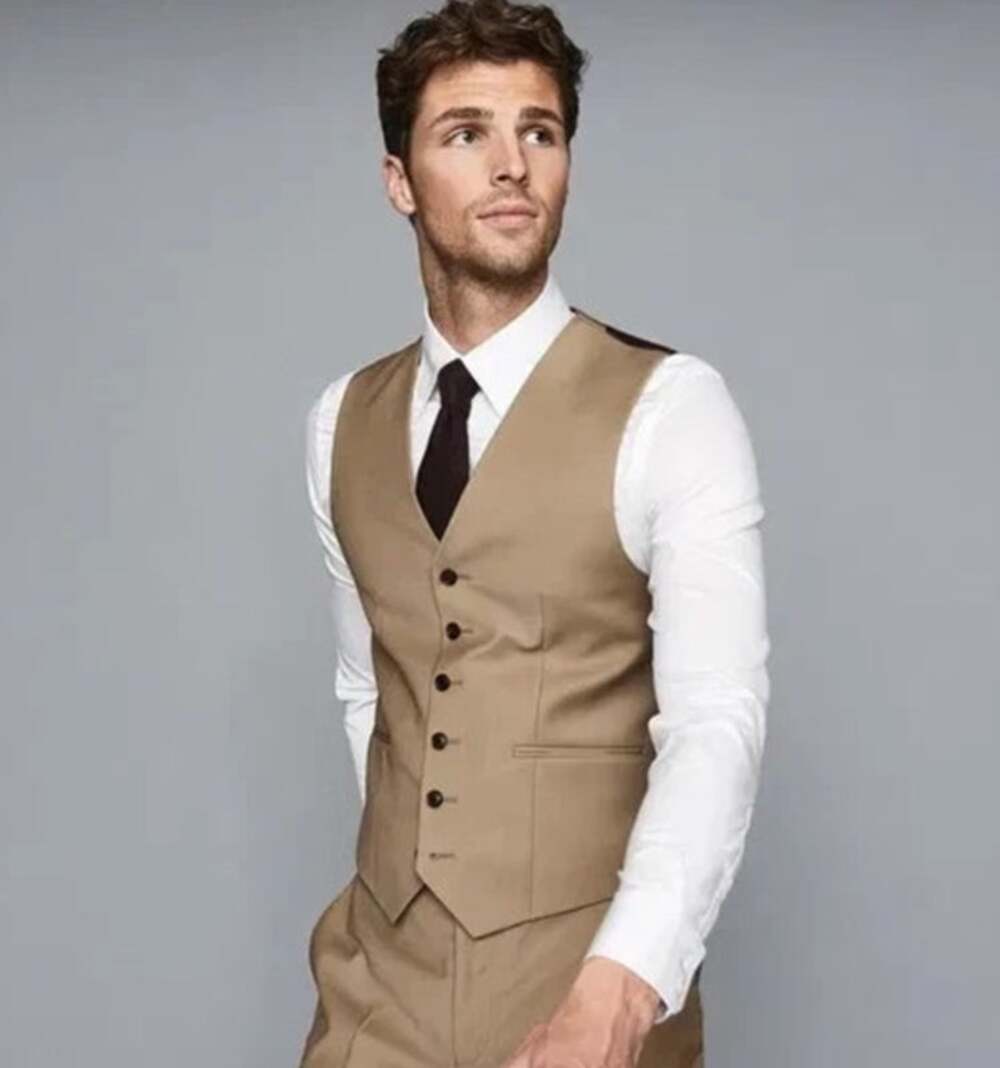 REISS Barolo Gaberdine Waist Coat Size 36 NEW $255 Vest Suiting